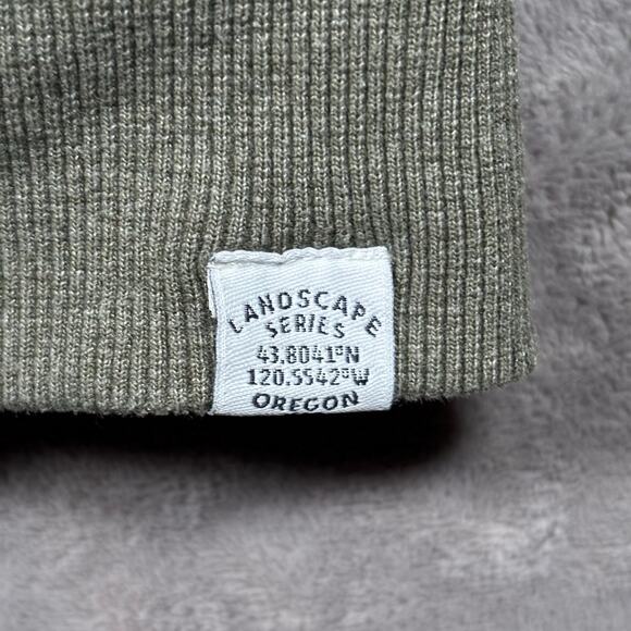 C&A Green XPLORE Landscape Series Crewneck Sweatshirt Men’s Medium - Picture 4 of 6